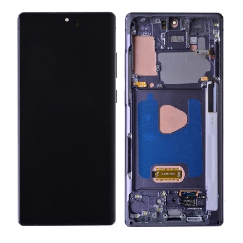 D5134 – Mystic Gray OLED Screen Digitizer Assembly with Frame for Samsung …