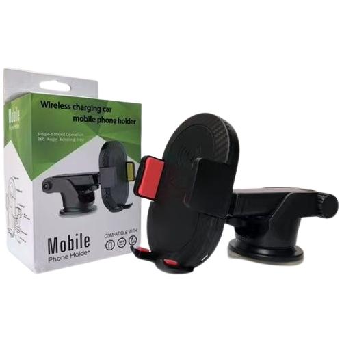 D312 10W Car Wireless Charger Universal Mobile Car Phone Holder 360 Degree Adjus…