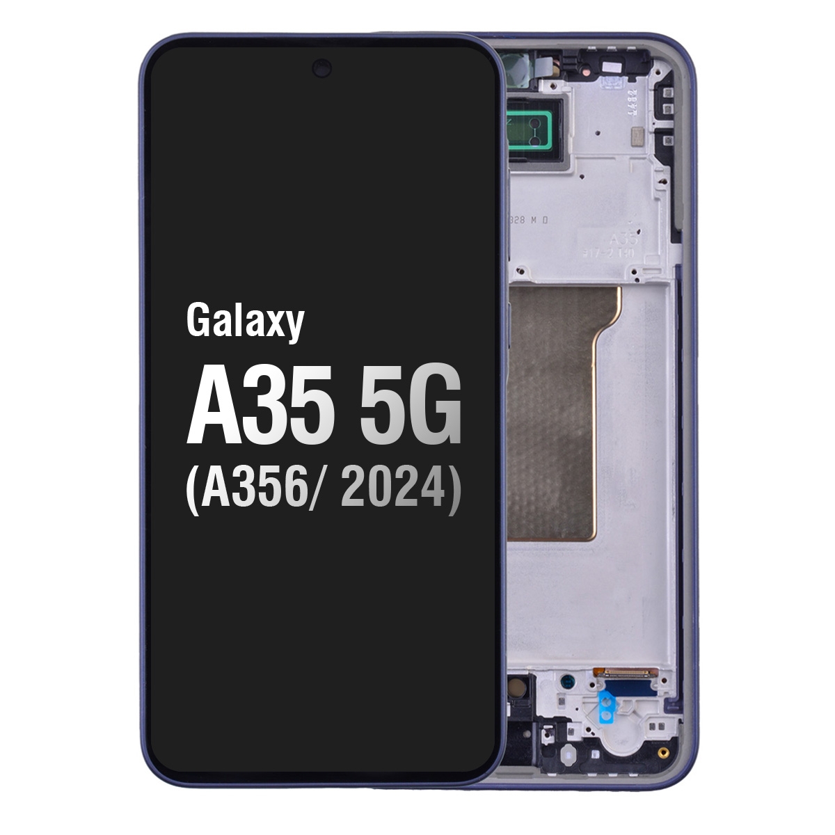 D23151 – OLED Screen Digitizer Assembly with Frame for Samsung Galaxy A35 …