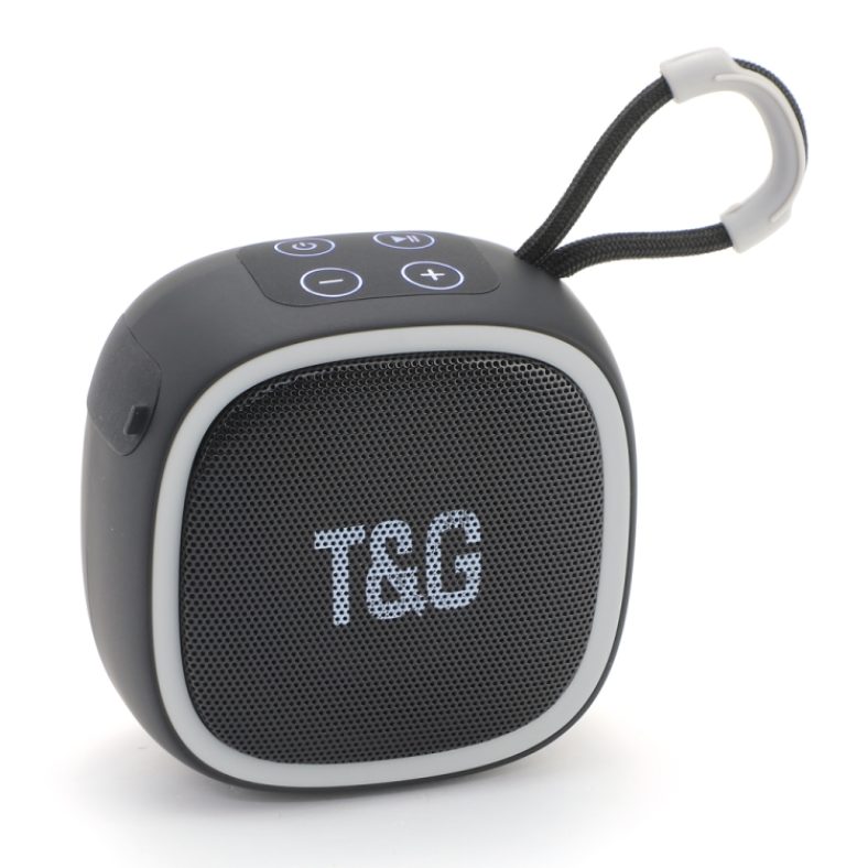 D331-Black Outdoor Portable T&G Bluetooth Speaker – Georgia Phone Case