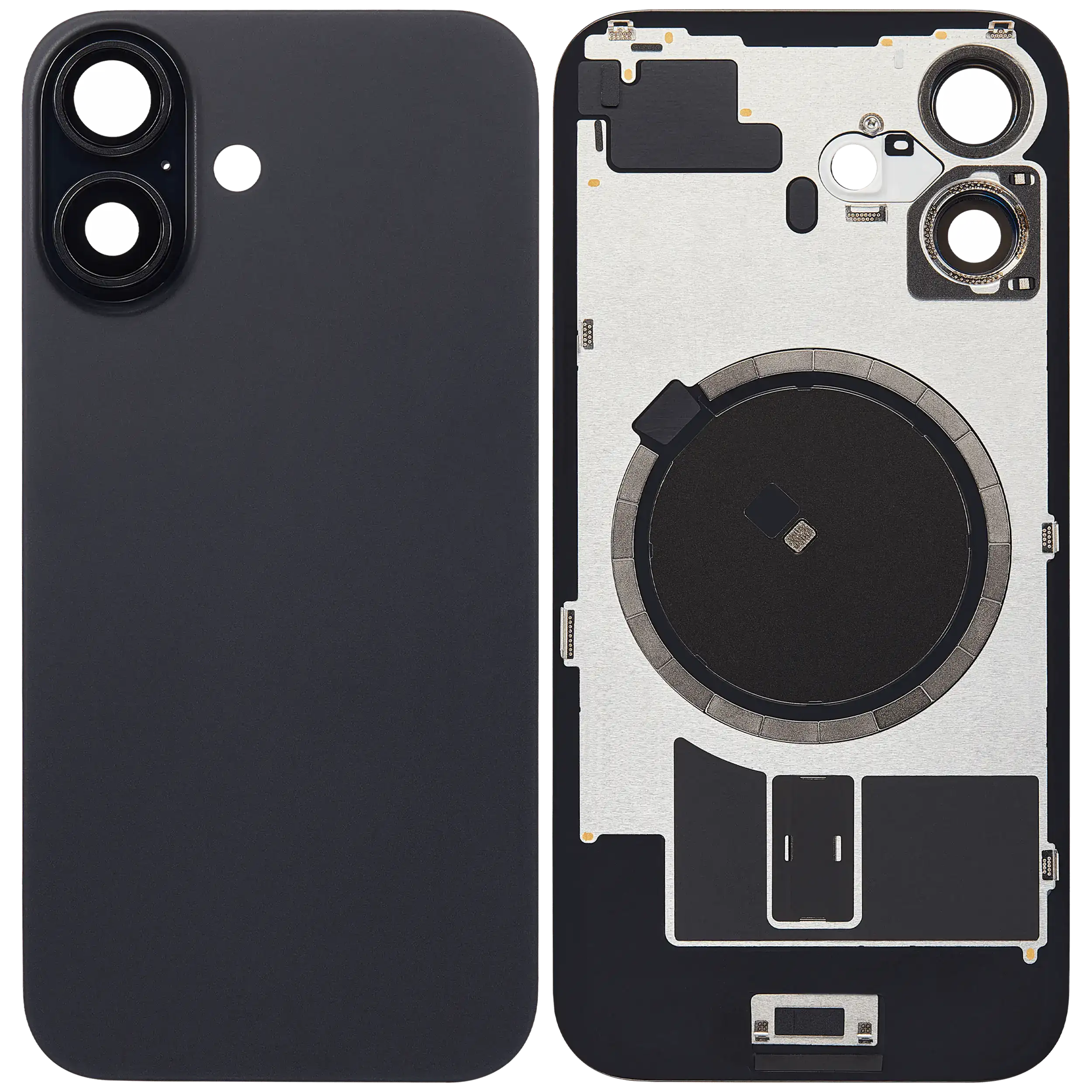 D58367 – Black Back Glass With Steel Plate With  Magnet Pre-Installed Comp…