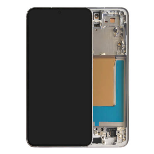 D93479 – Icy Blue OLED Screen Digitizer Assembly with Frame for Samsung Ga…