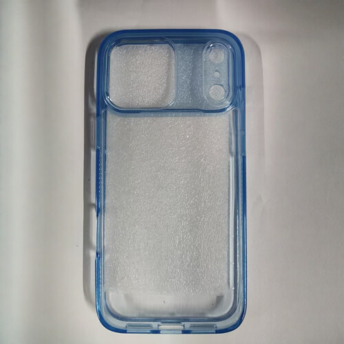 D101 – Blue iPhone 17 Pro Max 6.6 inch Double Tone Protective Case –…