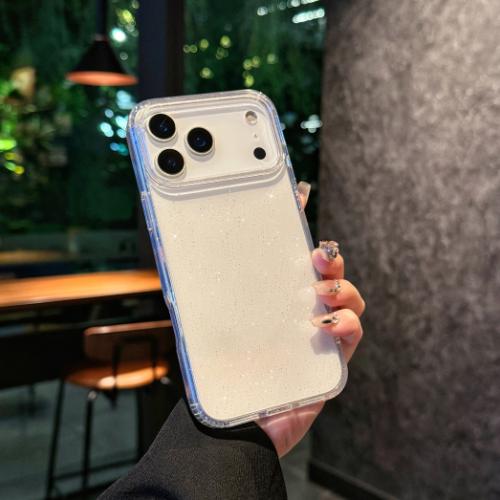 D447-White iPhone 17 Pro Max 6.9 inch Clear Smooth Safe Matte Feel Hybrid Case &…