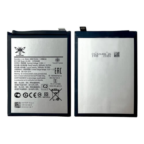 D314599 – 3.85V 4900mAh Battery for Samsung Galaxy A02s (2021) A025/ A03s …