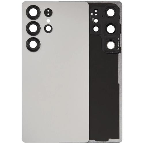 D54342 – Titanium White Silver Back Cover Glass With Camera Lens For Samsu…