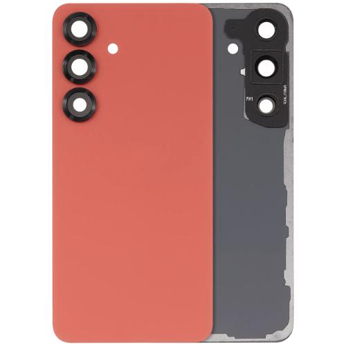 D54327 – Coral Red Back Cover Glass With Camera Lens For Samsung Galaxy S2…