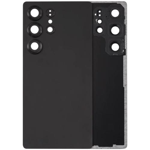 D54341 – Titanium Black Back Cover Glass With Camera Lens For Samsung Gala…